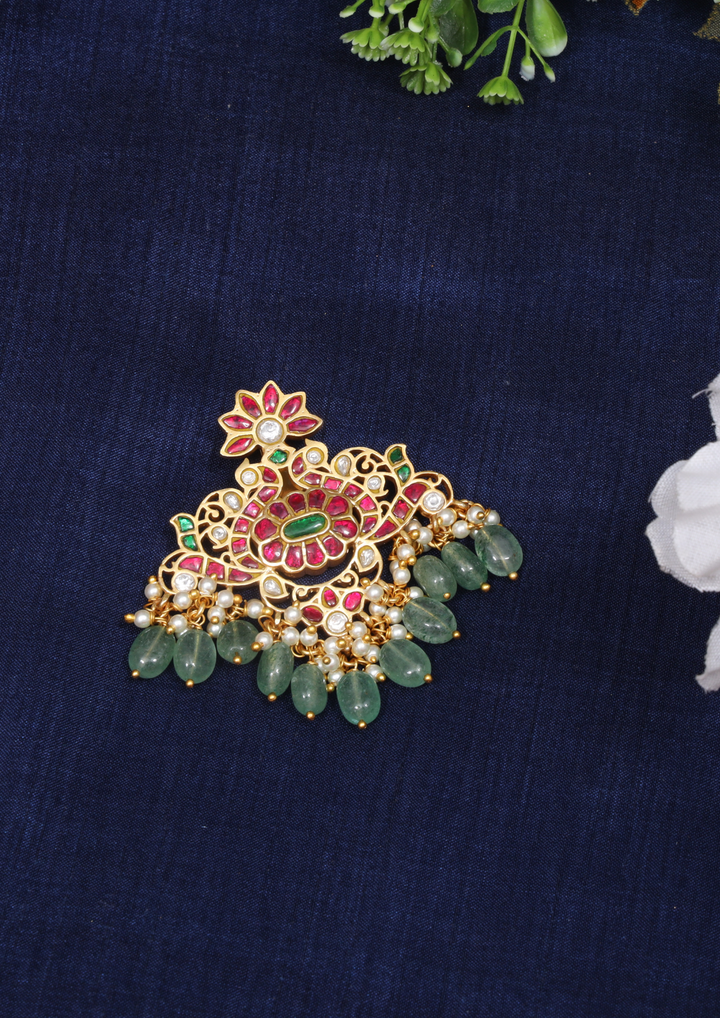 Vyanika Exquisite Jadau Kundan Pendant