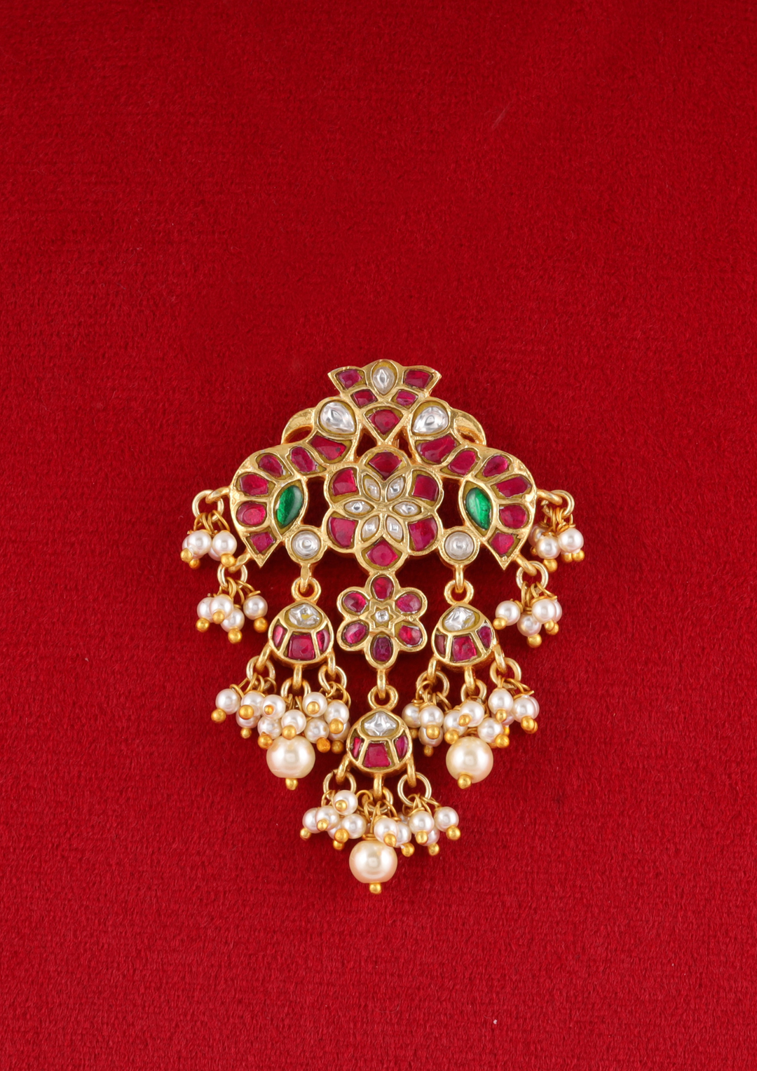 Mrinalika Elegant Jadau Kundan Pendant