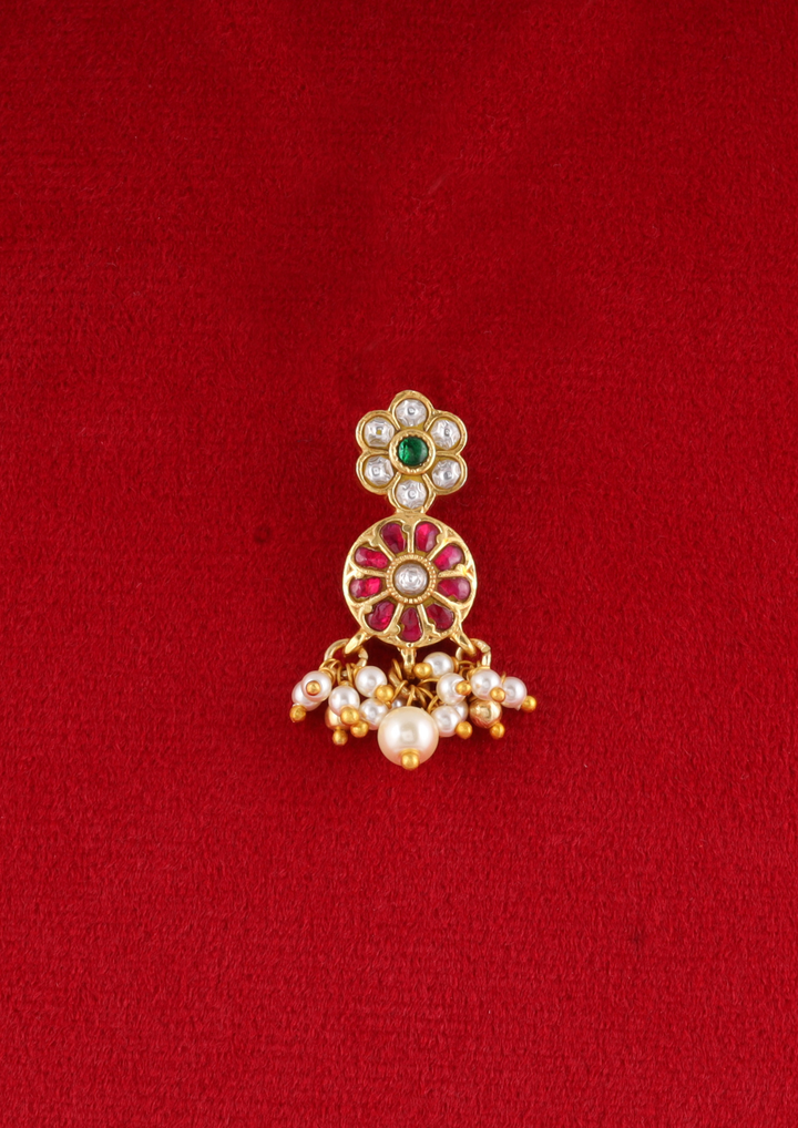 Charumati Exquisite Jadau Kundan Pendant