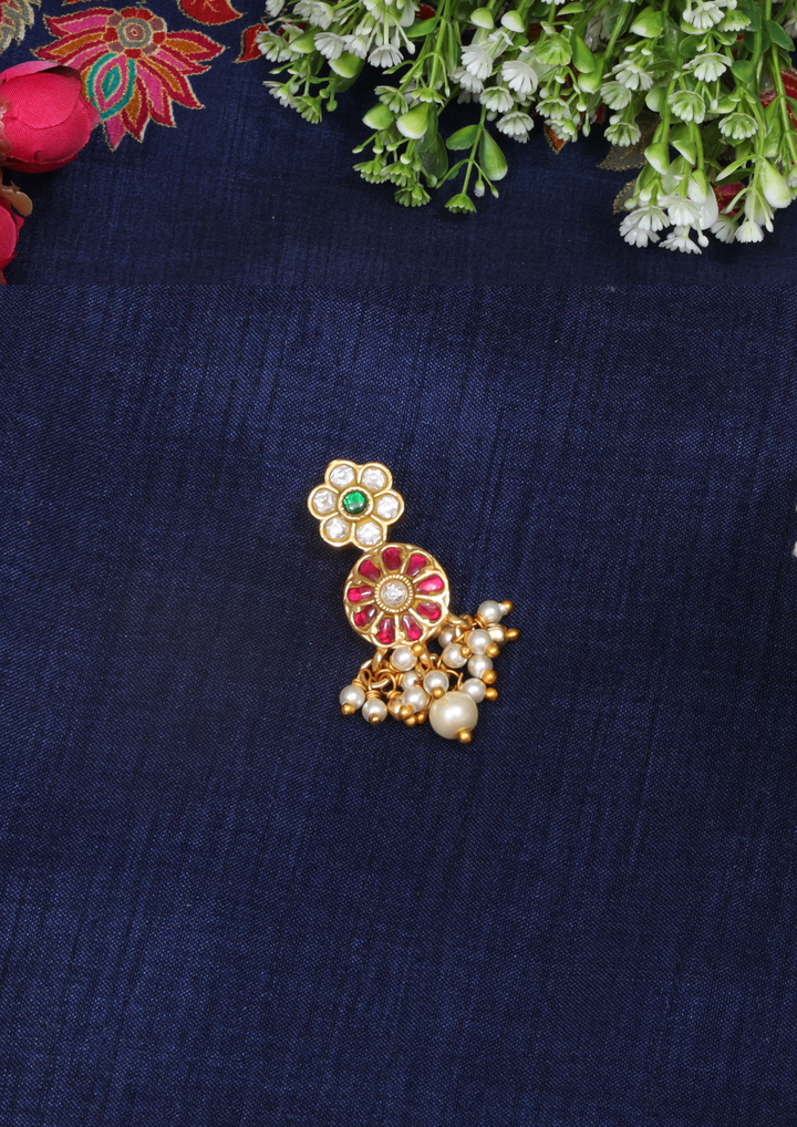 Charumati Exquisite Jadau Kundan Pendant