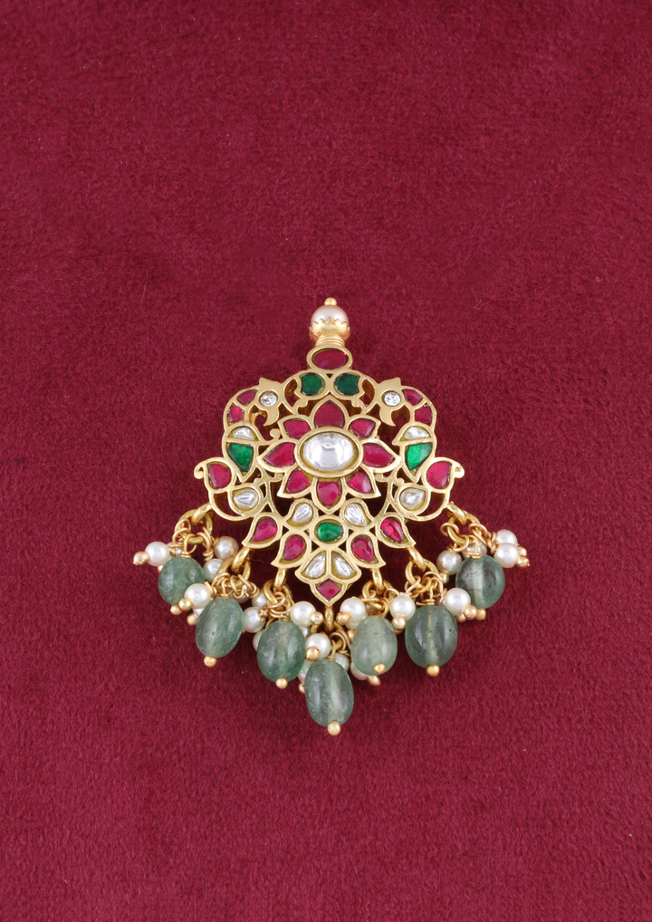 Rukhsar Jadau Kundan Pendant