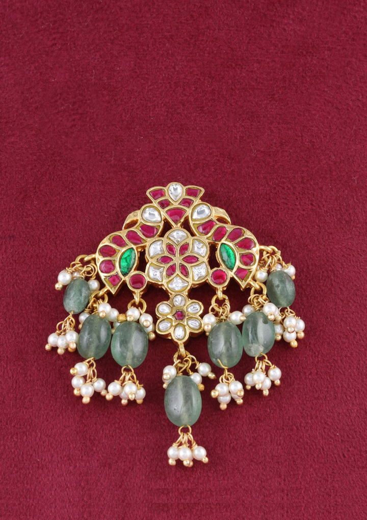 Elinaaz Elegant Jadau Kundan Pendant