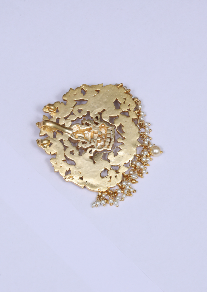 Tanishka Exquisite Jadau Kundan Pendant