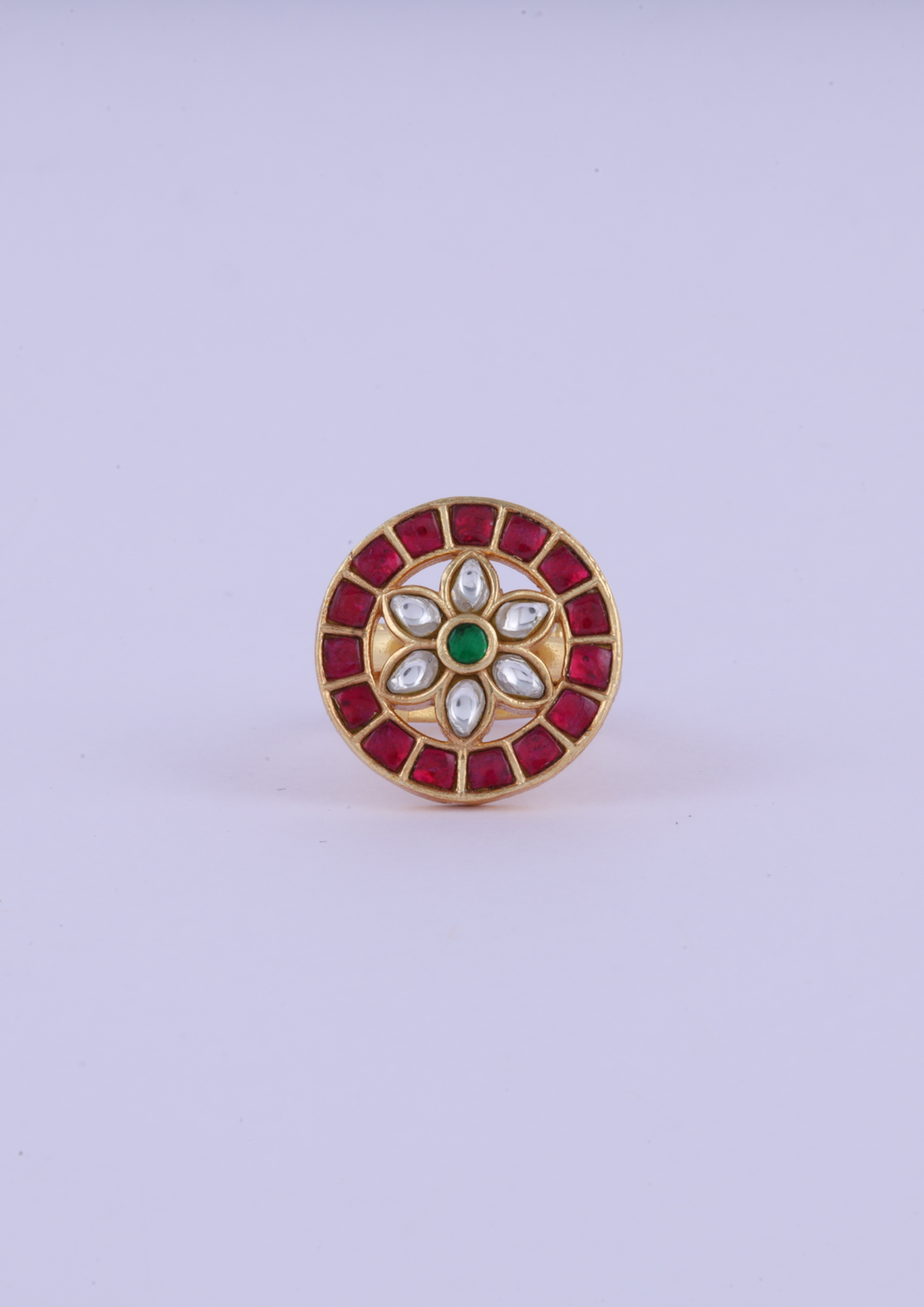 Riddhima Exquisite Jadau Kundan Ring