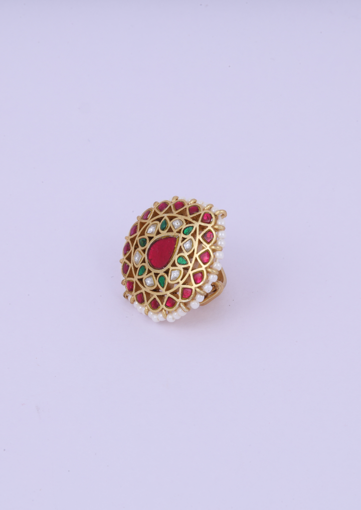 Charita Bridal Jadau Kundan Ring