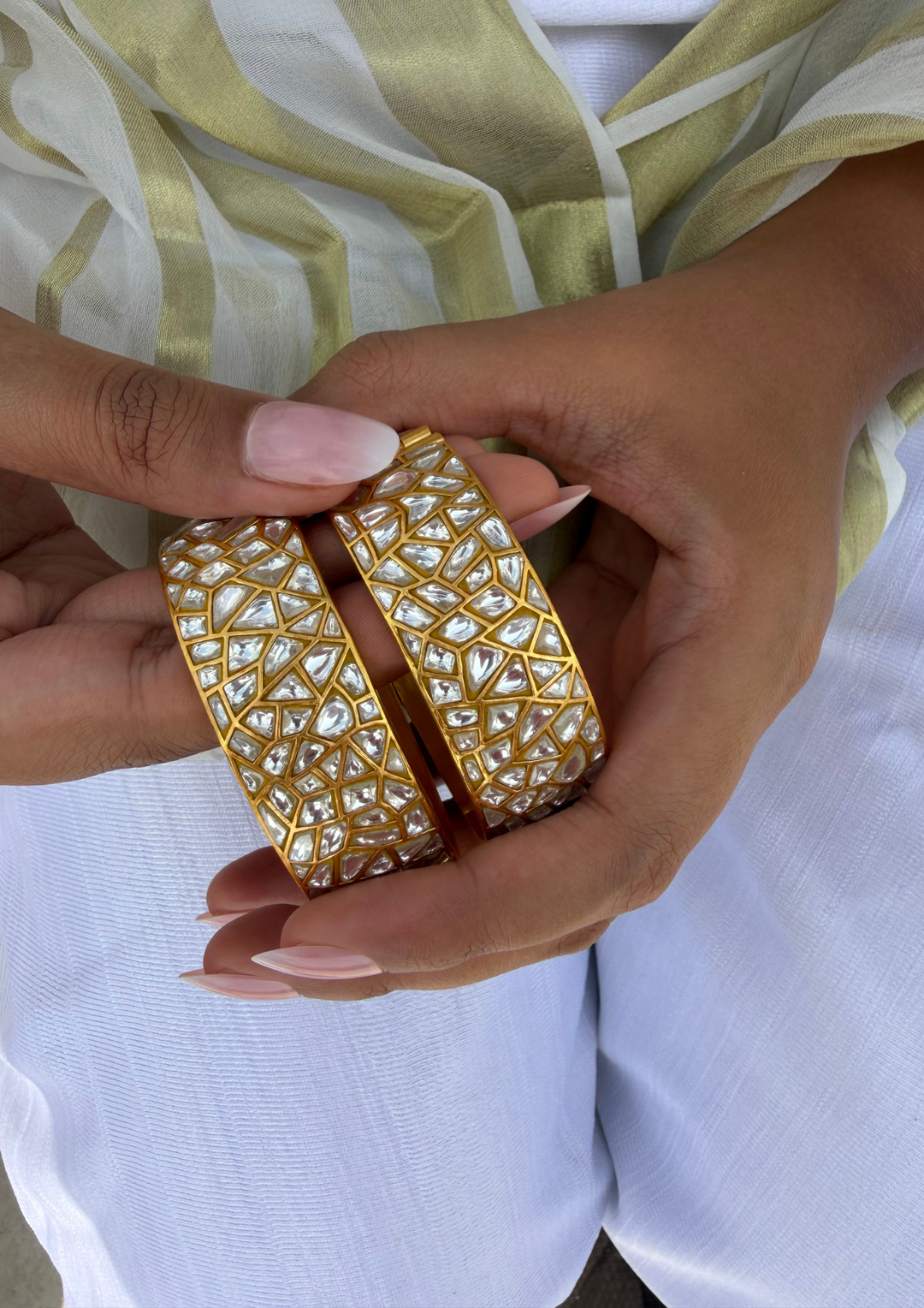 Zarin Jadau Kundan Single Bangle