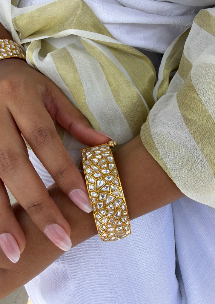 Zarin Jadau Kundan Single Bangle