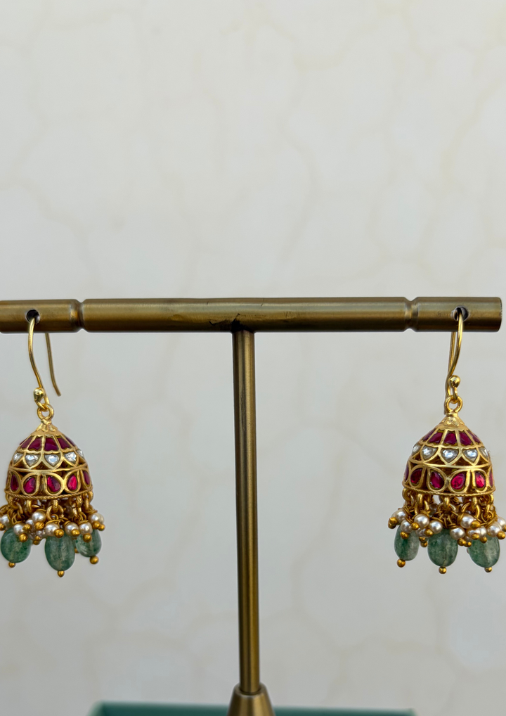 Kamya Jadau Kundan Hook Earrings