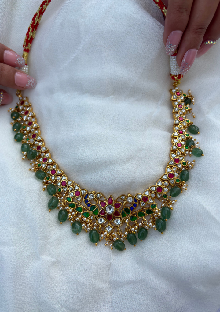 Rangat Jadau Kundan Regal Necklace