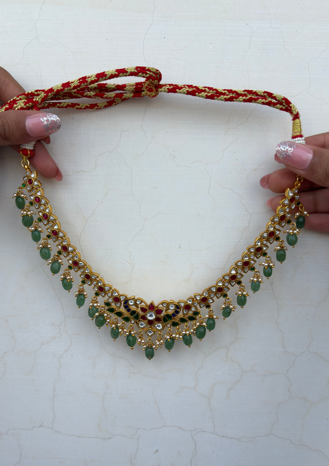 Rangat Jadau Kundan Regal Necklace