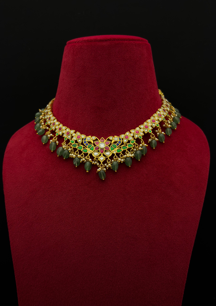 Rangat Jadau Kundan Regal Necklace