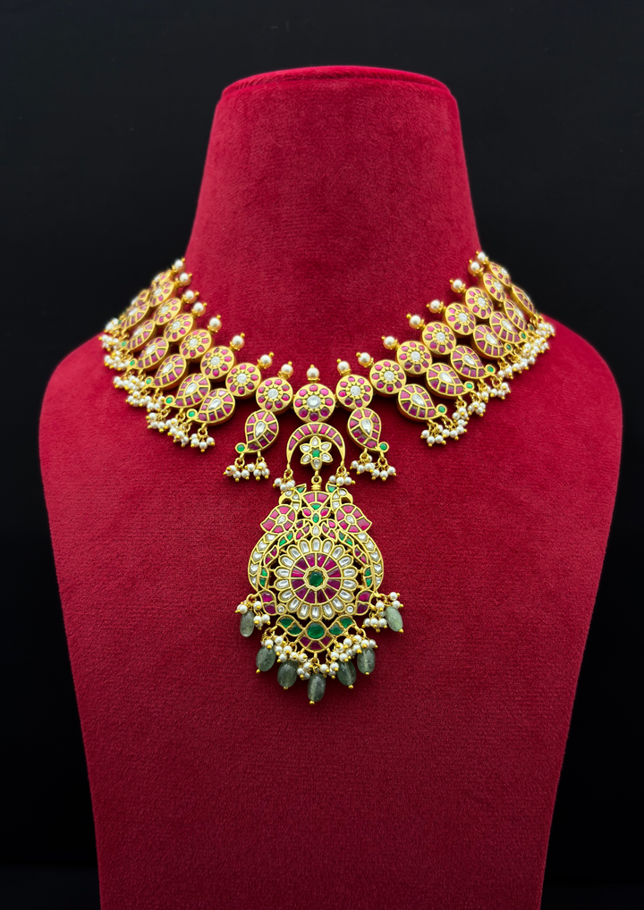 Jafrin Jadau Kundan Necklace