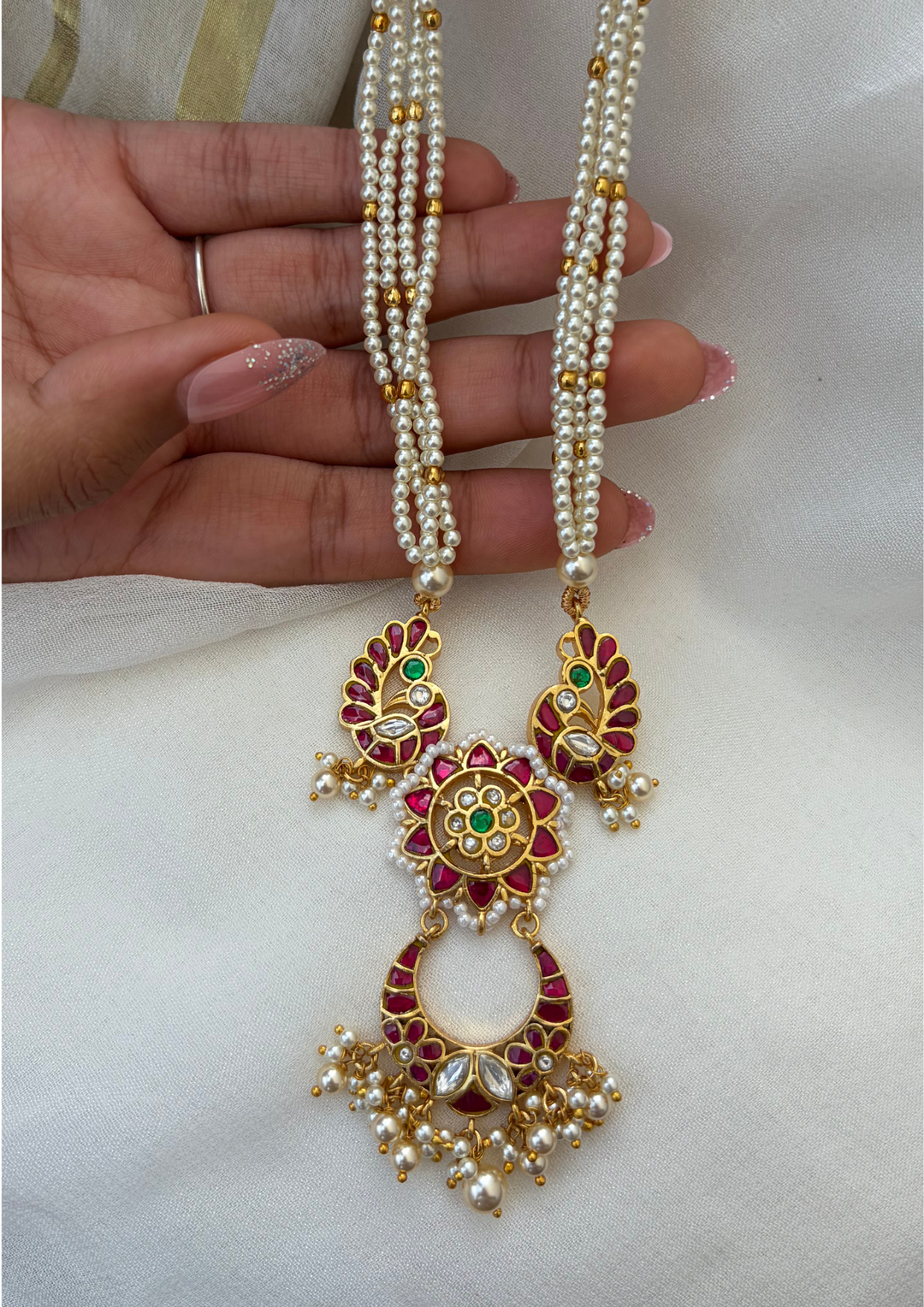 Raas Jadau Kundan Necklace