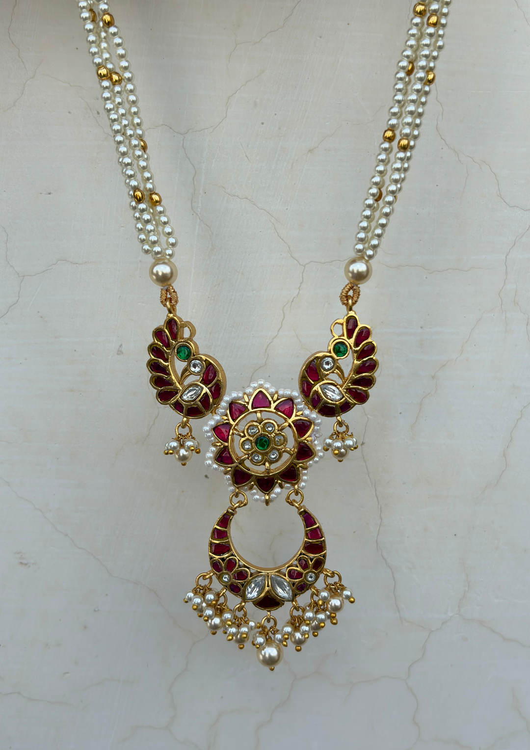 Raas Jadau Kundan Necklace