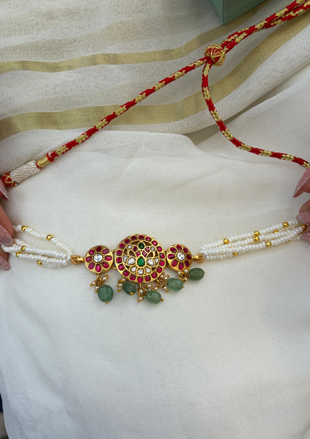 Nazakat Jadau Kundan Choker Necklace