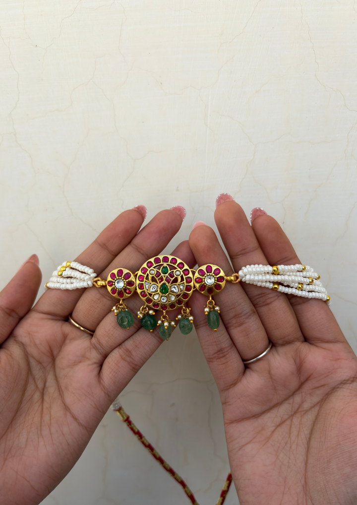 Nazakat Jadau Kundan Choker Necklace