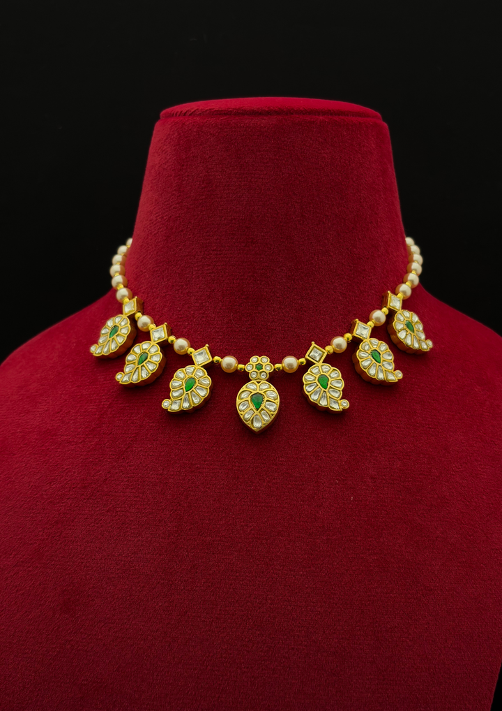 Virasat 2-in-1 Reversible Jadau Kundan Necklace