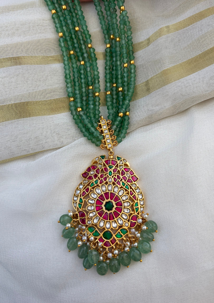 Mayuraa Jadau Kundan Long Necklace