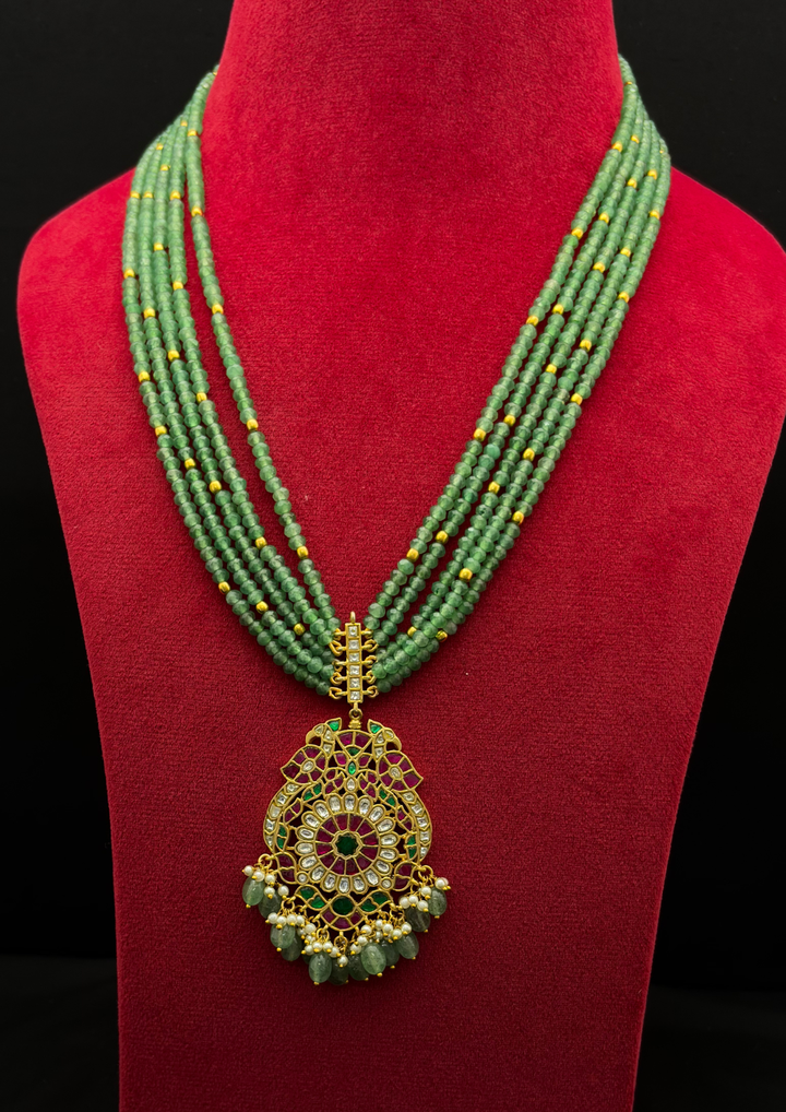 Mayuraa Jadau Kundan Long Necklace