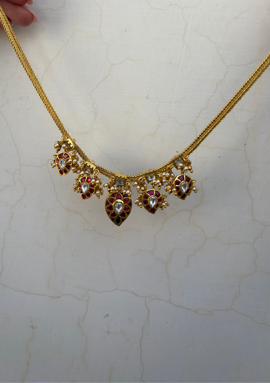 Itra Jadau Kundan Necklace