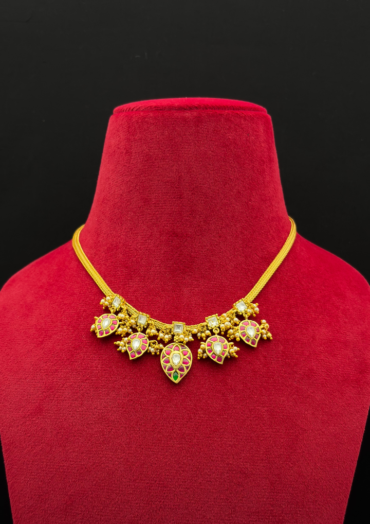 Itra Jadau Kundan Necklace