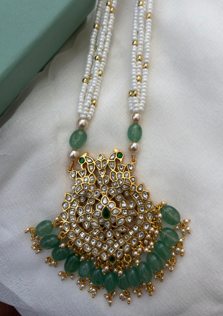 Raina 2-in-1 Reversible Jadau Kundan Necklace