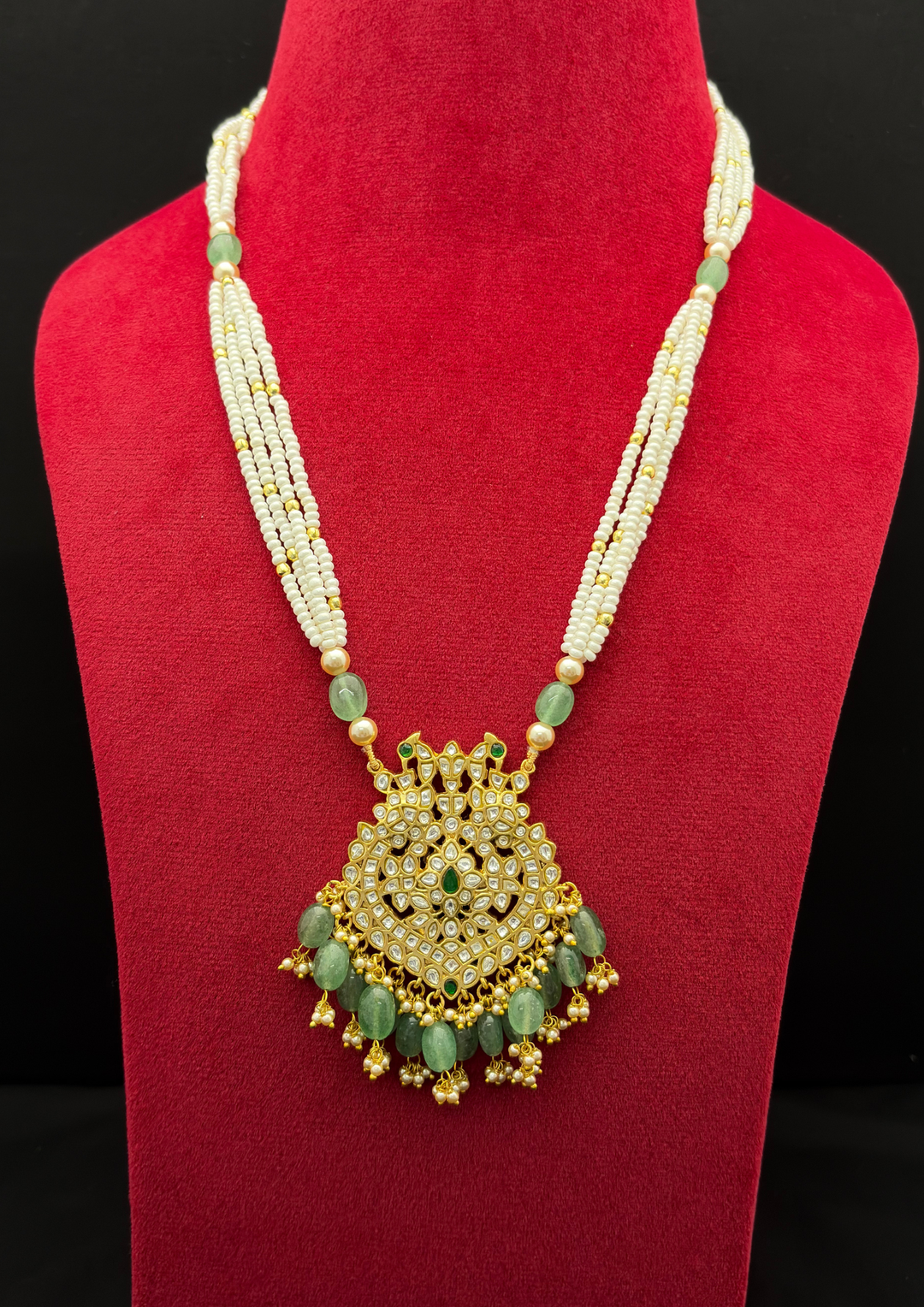 Raina 2-in-1 Reversible Jadau Kundan Necklace