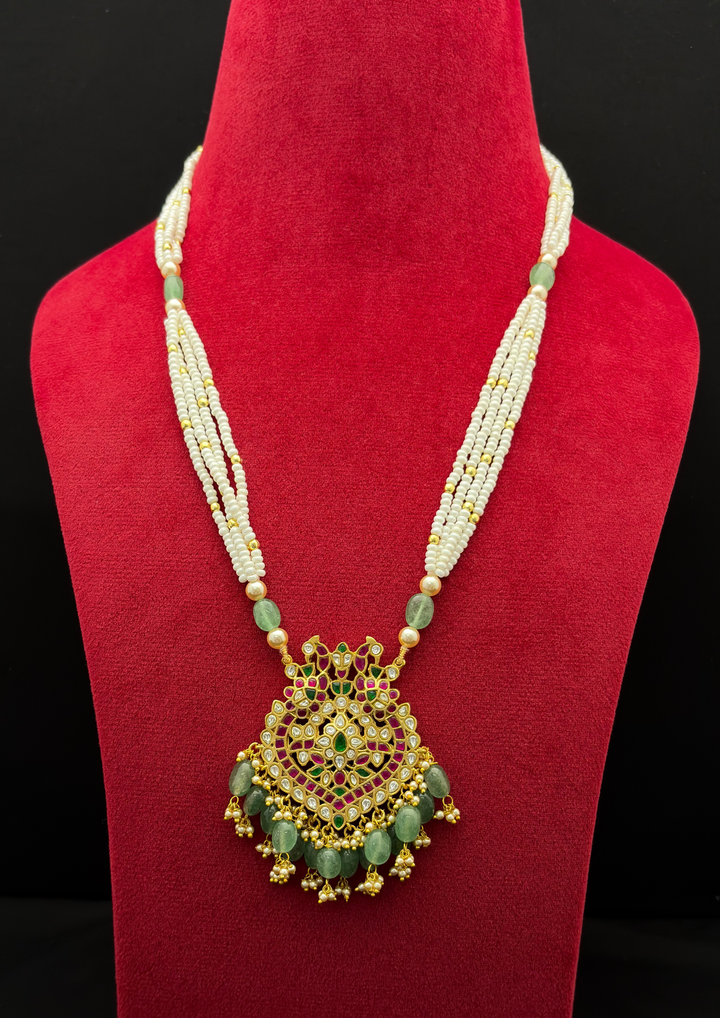Raina 2-in-1 Reversible Jadau Kundan Necklace