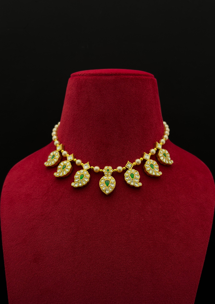 Nishita 2-in-1 Reversible Jadau Kundan Necklace