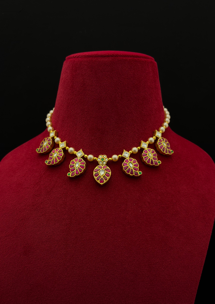 Nishita 2-in-1 Reversible Jadau Kundan Necklace