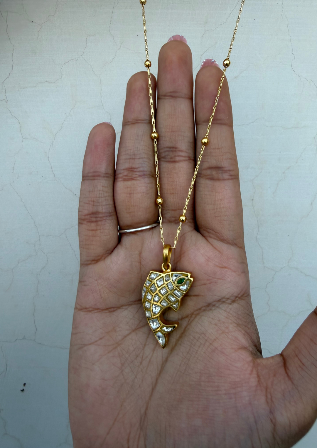 Matsya 2-in-1 Jadau Kundan Necklace