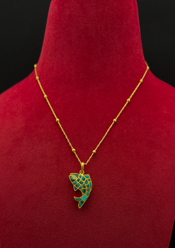 Matsya 2-in-1 Jadau Kundan Necklace