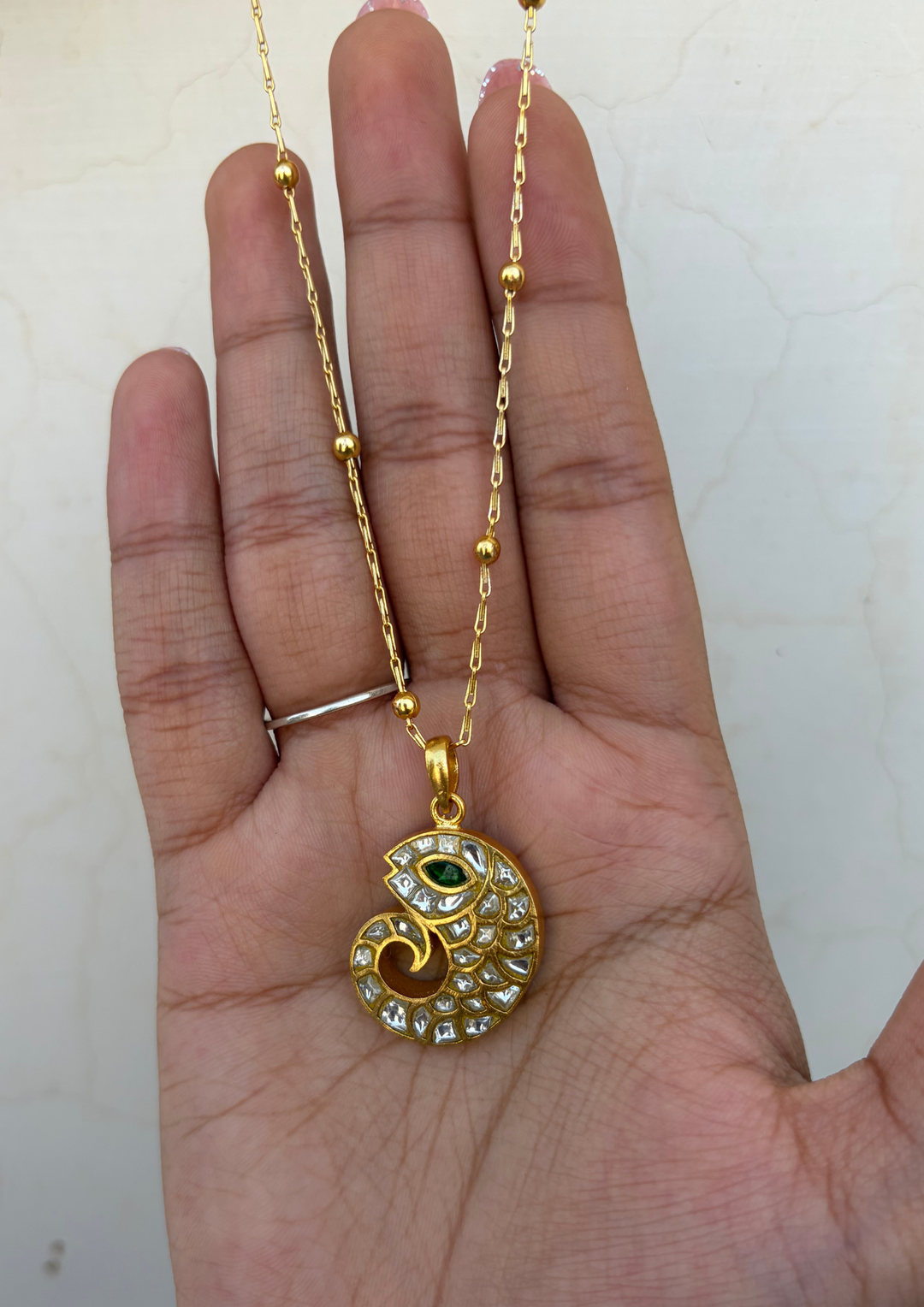 Meen 2-in-1 Reversible Jadau Kundan Necklace