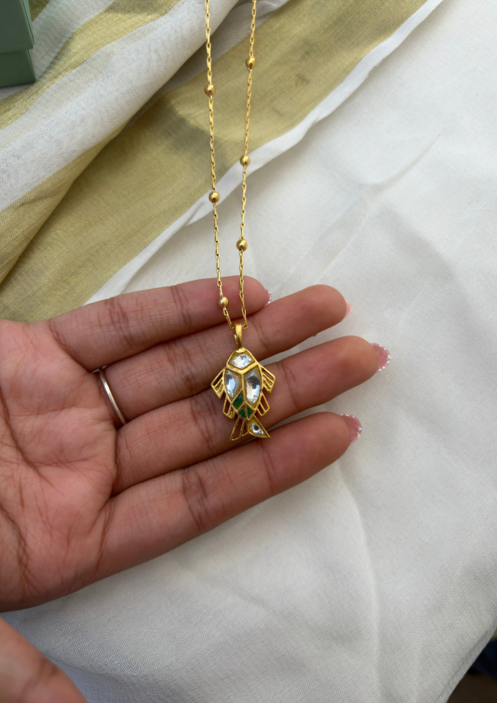 Jharika 2-in-1 Reversible Jadau Kundan Necklace
