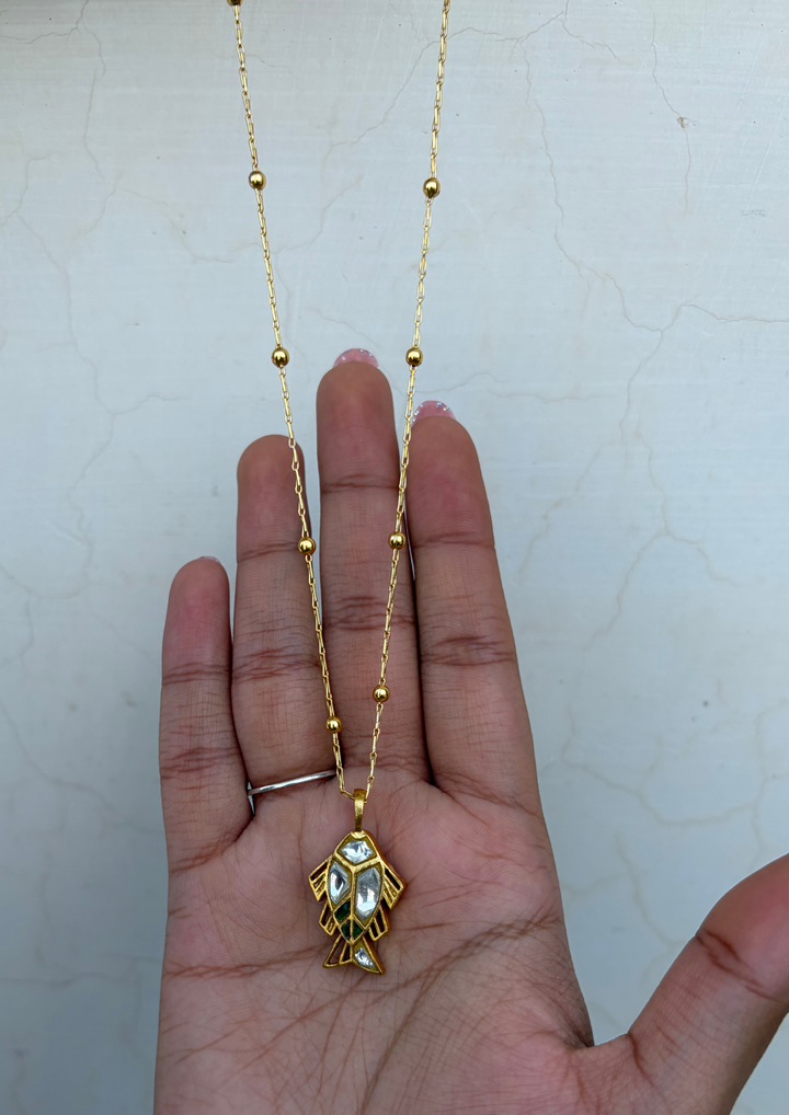 Jharika 2-in-1 Reversible Jadau Kundan Necklace