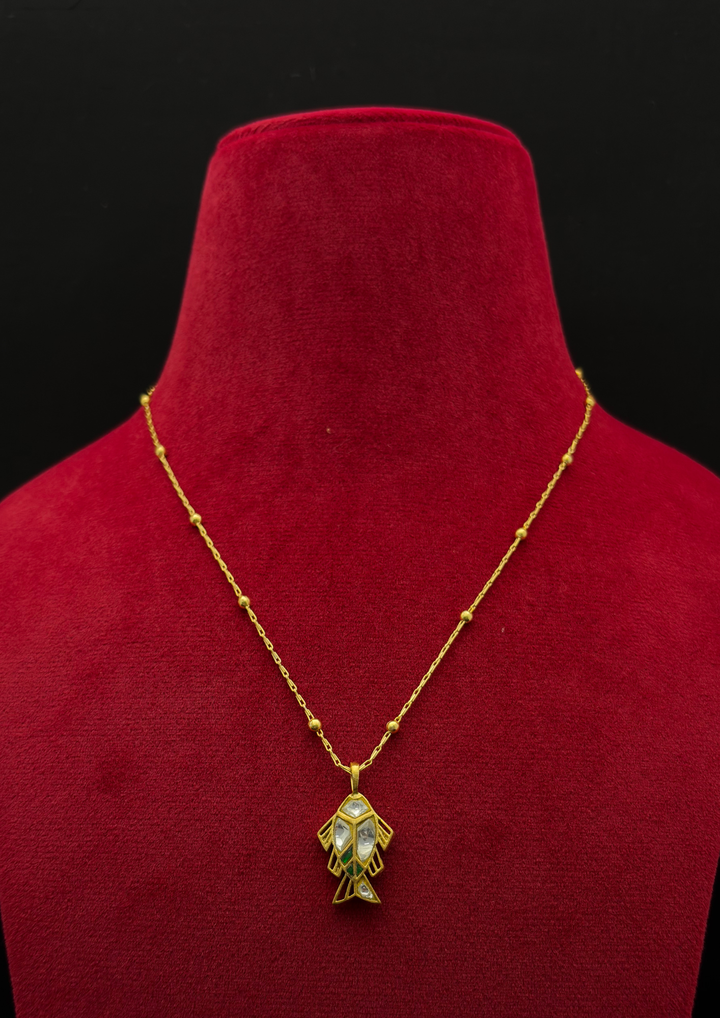 Jharika 2-in-1 Reversible Jadau Kundan Necklace