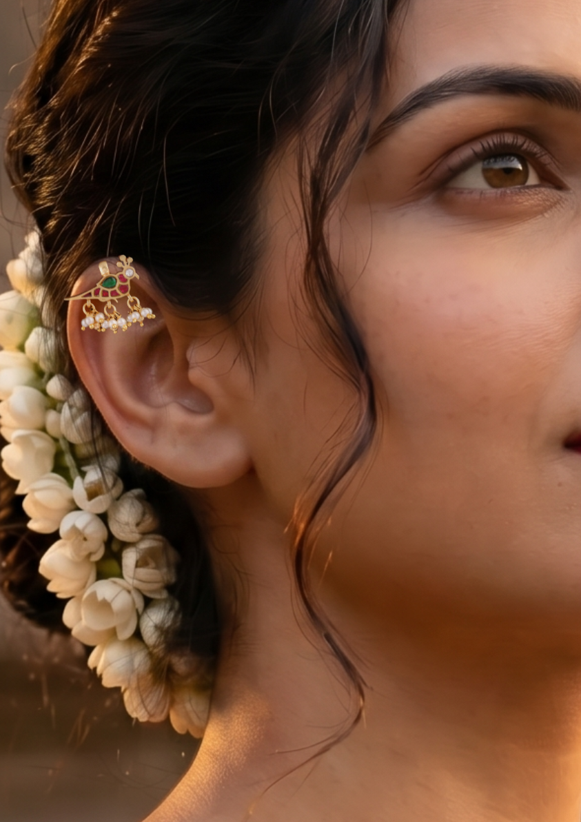 Arohi Jadau Kundan Bugadi Earrings
