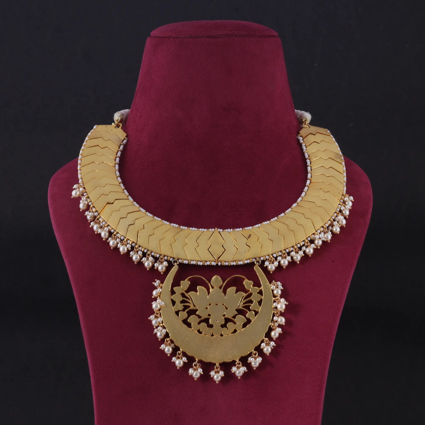 Classic Designer Bridal Jadau Kundan Heavy Necklace