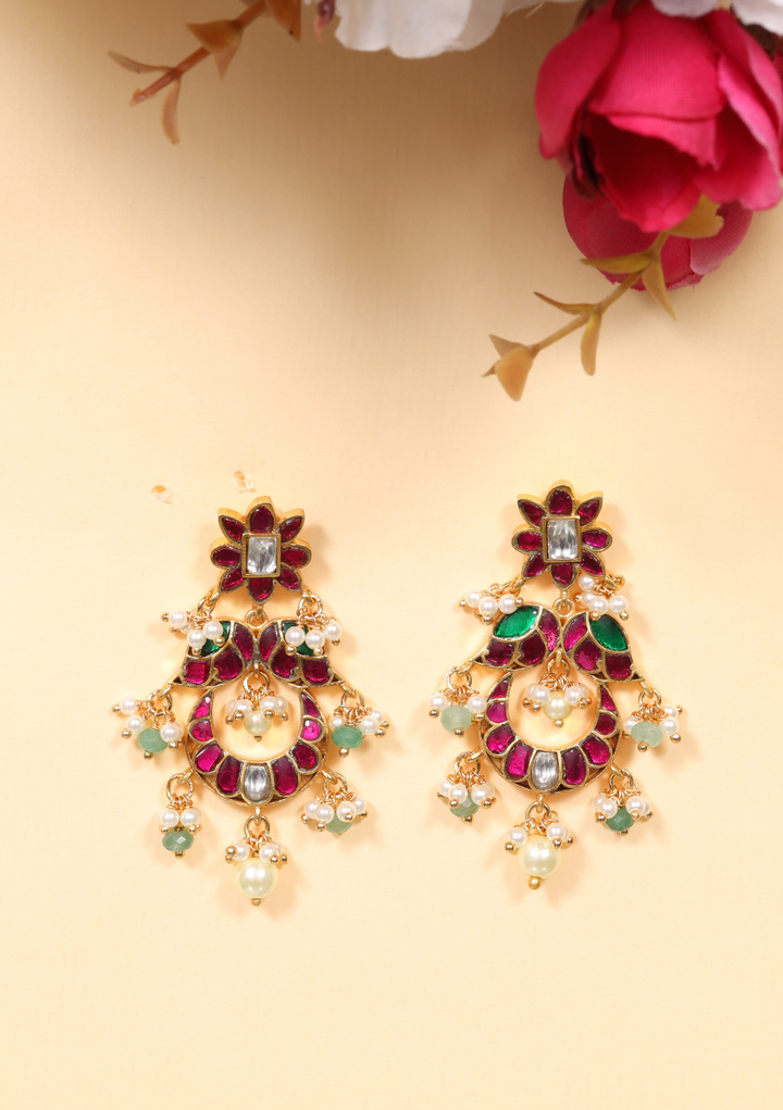 Vriti Jadau Kundan Earring