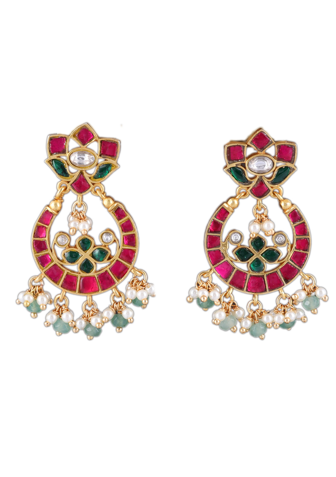 Yamini Jadau Kundan Designer Earring