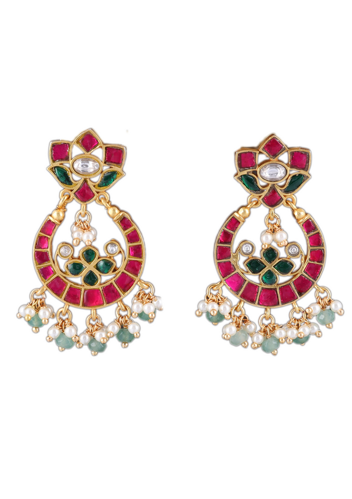 Yamini Jadau Kundan Designer Earring
