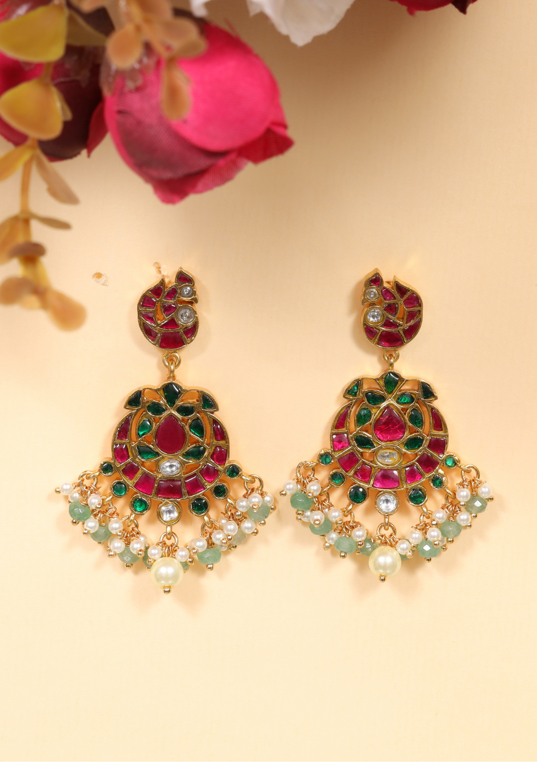 Maitreyi Jadau Kundan Earring
