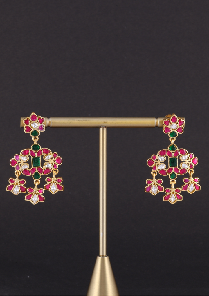 Zeenat Jadau Kundan Designer Earring