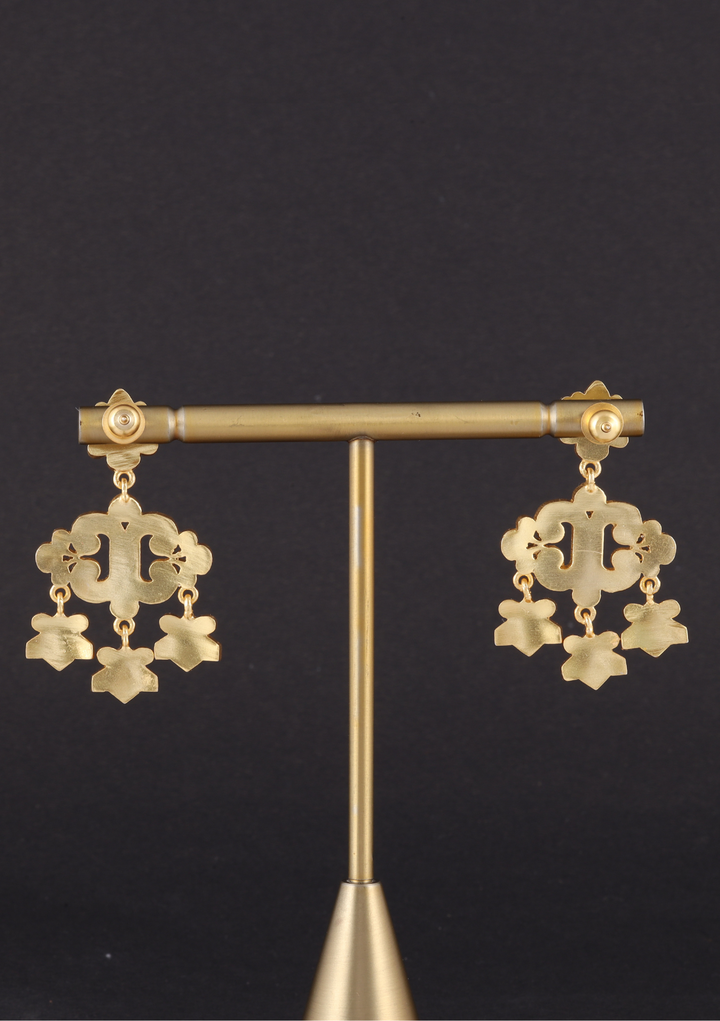 Zeenat Jadau Kundan Designer Earring