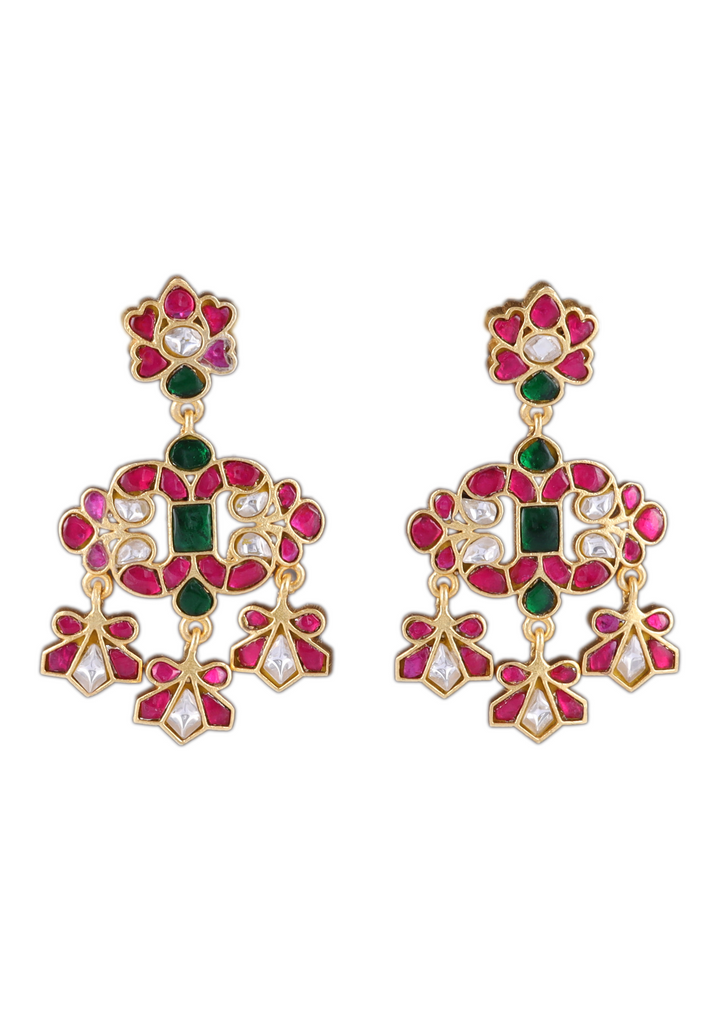 Zeenat Jadau Kundan Designer Earring