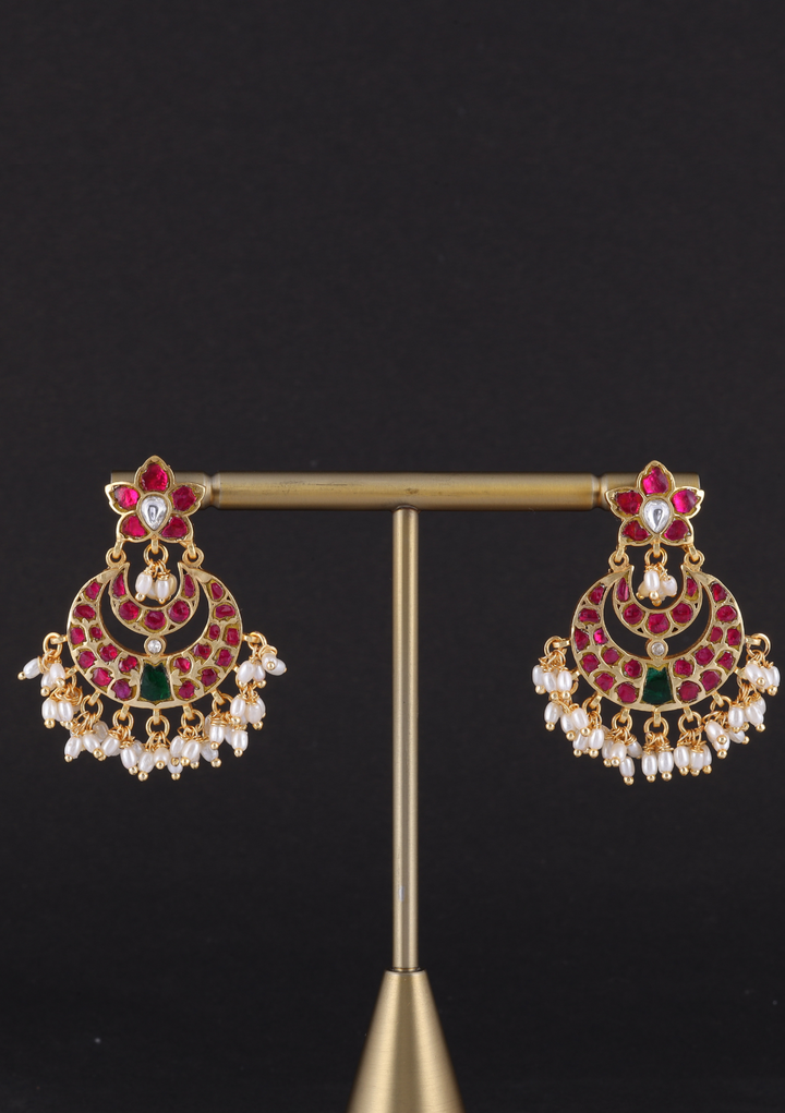 Shivani Jadau Kundan Designer Earring