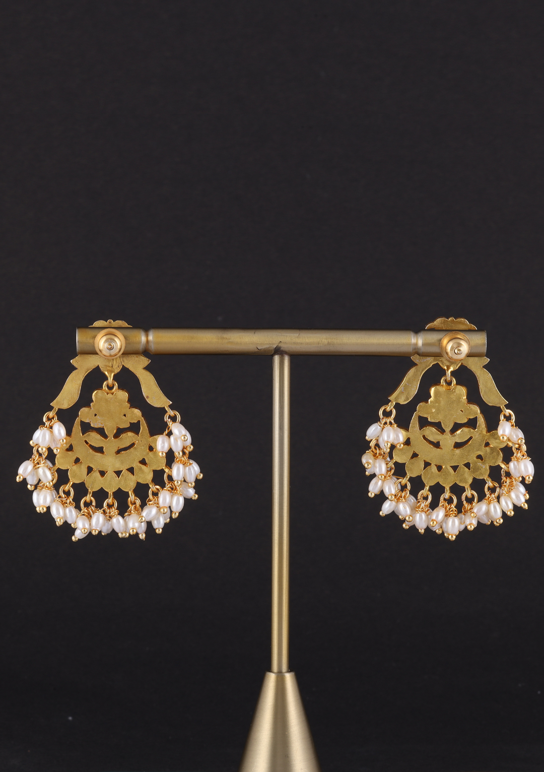 Vrishti Jadau Kundan Designer Earring