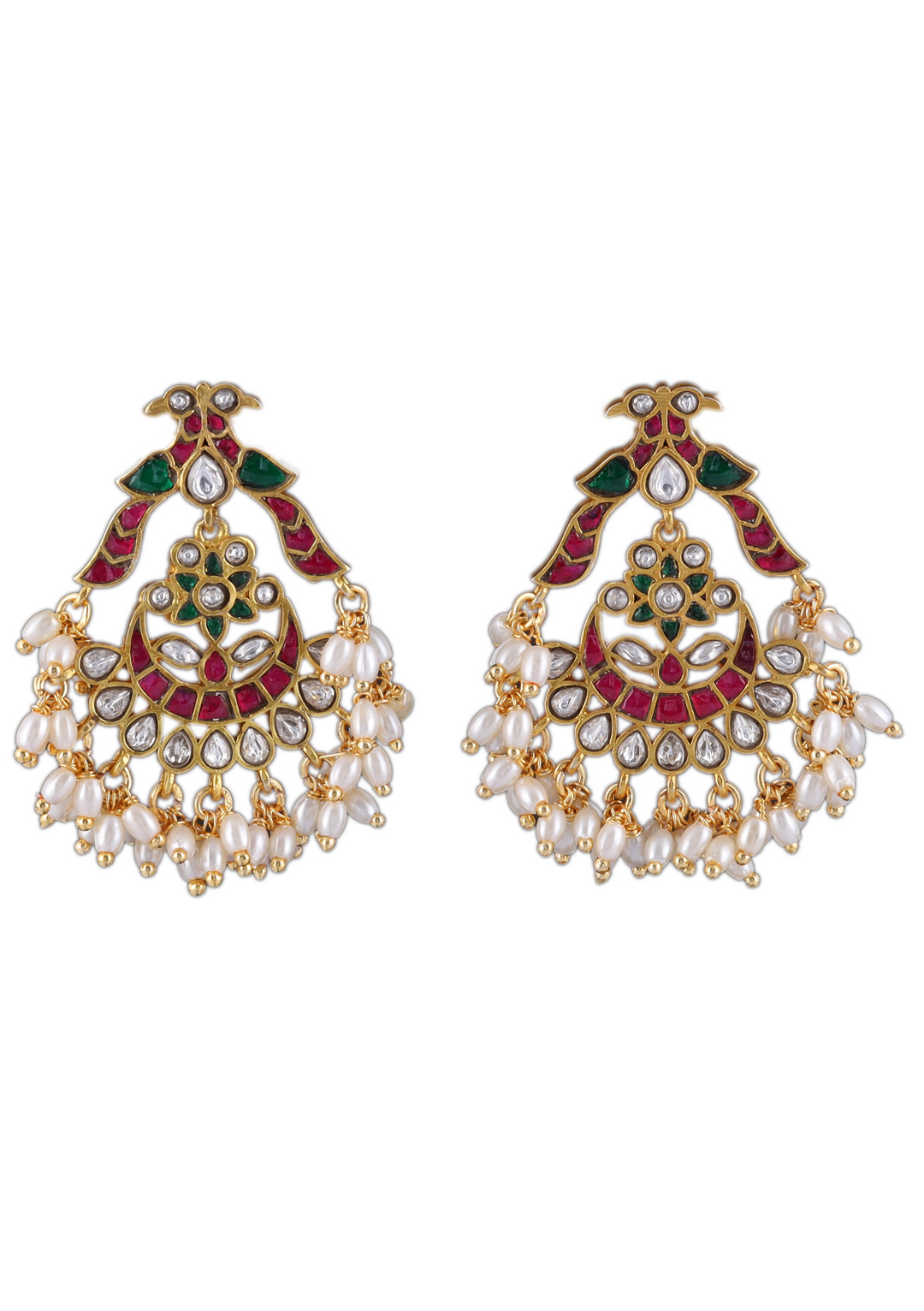Vrishti Jadau Kundan Designer Earring