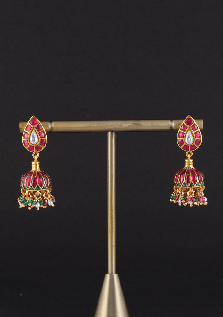 Akriti Jadau Kundan Elegant Designer Earring