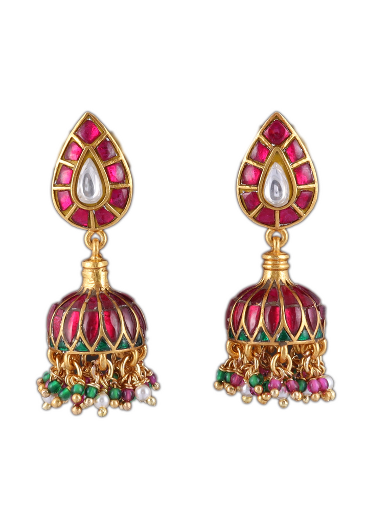 Akriti Jadau Kundan Elegant Designer Earring